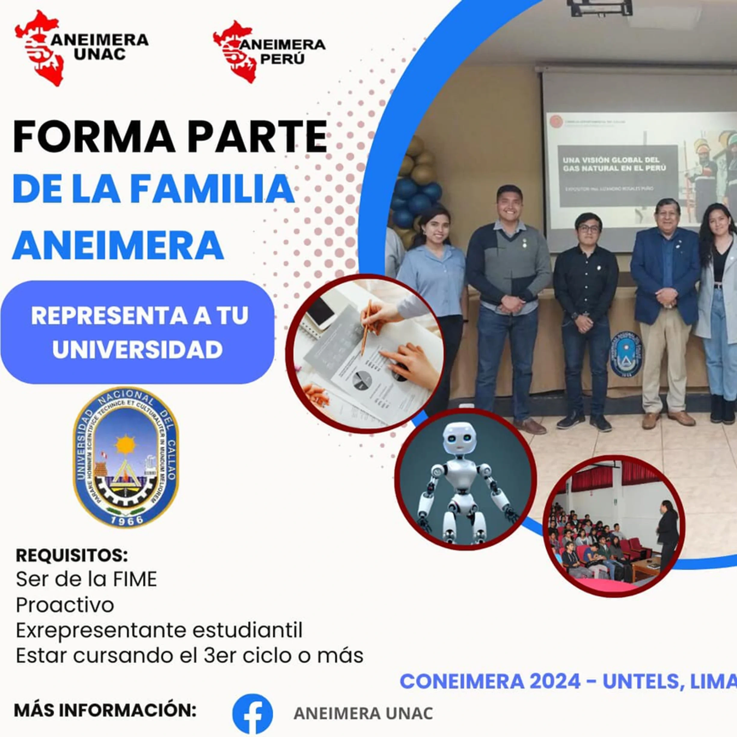 Convocatoria ANEIMERA UNAC CONEIMERA 2024
